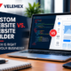 Custom Website vs Website Builder comparison